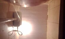 Chubby Latina Bathtub Tease with Juicy Curves Exposed