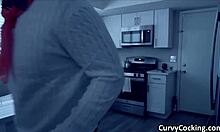 velma's huge tits bounce wildly riding massive cock