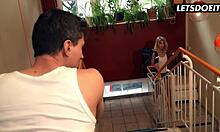 Blonde Teen Missy Luv Pounds Deep Pussy On Monster Cock In Horny Hostel Frenzy