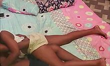 EBONY BRIDE CHEATS HARD SCREAMING ON FAT COCK BEDROOM SPANKING