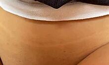 dude, this cute mexican schoolgirl lost a bet and ends up sucking cock at school!