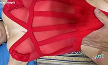 Lingerie Vermelha Drives Me Wild Fucking My Hot Latina Cunhada