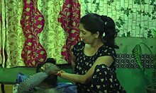 Watch Beautiful Indian Maid's Tight Pussy Stretched by Young Lover's Cock!