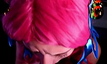 blonde cheerleader bitch gets her fat ass anally destroyed 😈💦