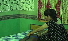 Watch Beautiful Indian Maid's Tight Pussy Stretched by Young Lover's Cock!