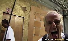 Chanell heart pounded relentlessly in interracial gangbang by white guys