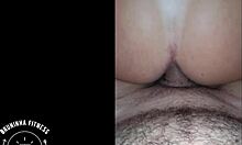 Bruninha fitness bombshell sucks monster cock then takes pov anal pounding