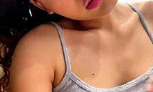 Young petite Latina babe shows beautiful rich juicy body to orgasm