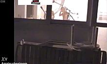 snuck from party fuckin balcony got caught