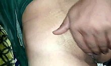 Janvivhabhi screams in Hindi during boyfriend's closeup hard fuck