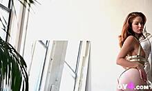 Wow Erin Ohara big ass redhead posing naked hairy pussy! 🍑🔥