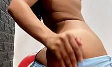 Young petite Latina babe shows beautiful rich juicy body to orgasm