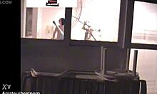 snuck from party fuckin balcony got caught