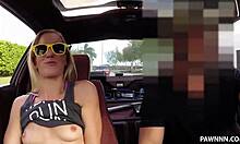 Ragazza di campagna disperata per soldi prende pompino cazzo grosso e scopata hardcore in pegno XXX