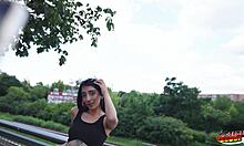 Uhh petite latina lunita galactica picked up no condom deep casting fuck