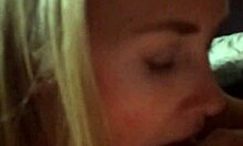 Young Blonde Delivers Savage POV Blowjob Assault