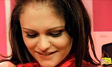 three hot lesbians sami j paige ashley charley green lick clits on heels...