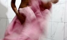 Old man DRILLS sweet pink SLIT in bath