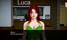 new family game turns erotic with bent over blonde creampie