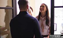 girl scout teen, take that anal threesome pounding with milf leader?