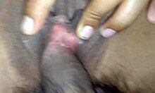 Nurse spreads shaved wet tight pussy for creamy orgasm fill