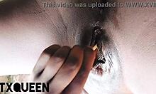 mmm lollipop fingering my dripping wet clit outdoors