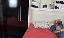 Cuckold Calls Friend to Watch and Join Blindfolded Wife Fuck!