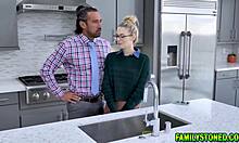 did stepdad face fuck punish lily larimar's deepthroat roughly?