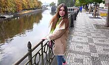 Skinny Babe Sucks Cock Close-Up Facial Cumshot Explosion