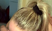 stepmom in panties surprises son waiting to deepthroat his huge cock