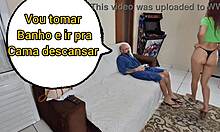 Cuckold Calls Friend to Watch and Join Blindfolded Wife Fuck!