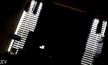 amateur steph slurps cock deep in raw homemade blowjob action