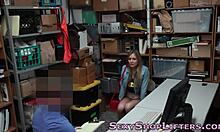 blonde teen gets hardcore cumshot dump after caught fucking