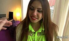 Skinny Babe Sucks Cock Close-Up Facial Cumshot Explosion