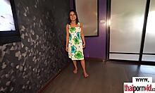 lucky dude pounds amateur thai bargirl yims shaved pussy doggystyle all night