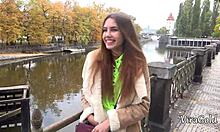 Skinny Babe Sucks Cock Close-Up Facial Cumshot Explosion