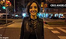 Lena Fire Delivers Girlfriend Experience Creampie Fuck With Cris Angelo In Barcelona Dorm