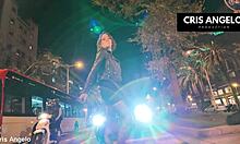 Lena Fire Delivers Girlfriend Experience Creampie Fuck With Cris Angelo In Barcelona Dorm