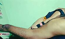 Ranch housewife seduces horny student lover for rough group pounding by boyfriend and friends