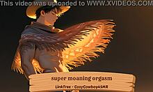 Super loud moaning leads to massive erotic orgasm explosion