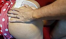 karina's huge ass wife gets pounded while humiliating lucas