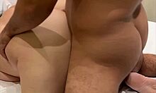 Comedor destroys busty Brazilian milf's fat ass with huge cock anal creampie