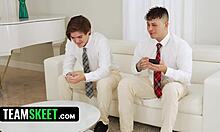 Keira Croft and Sonny McKinley ride stepbros monster cocks wildly