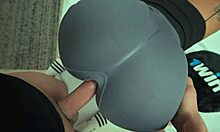 i do this booty workout every night bent over with neighbor's big cock inside