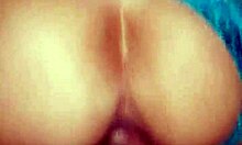 amateur teen in lingerie gives blowjob cumshot verification video