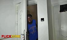 Young Ebony Babe Ass Fucked Deep