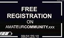 Ex-Girlfriend Sends HOT Masturbation Fingering Striptease Nude Solo Video Amateur