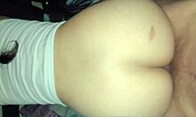 screaming latina girlfriend huge ass shakes first time fucked hard on bed curvy legs