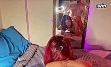 redhead big round ass slammed pov doggystyle