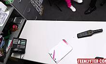 Busty 18+ Teen Thief Fucked Hard By Cop!